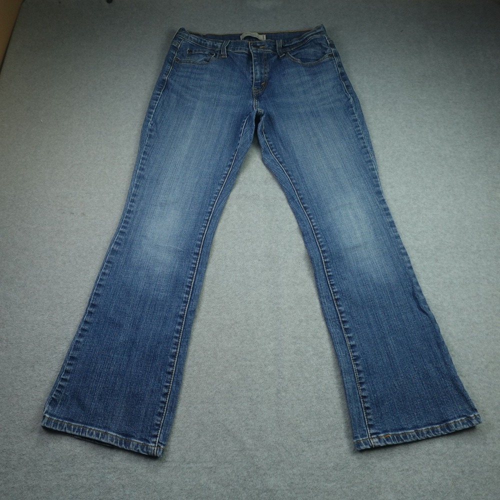 Levi's 515 Jeans Womens 6 S Blue Stretch Boot Cut Denim Medium Wash